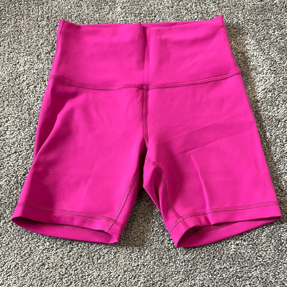 Women's Pink Athletic Shorts